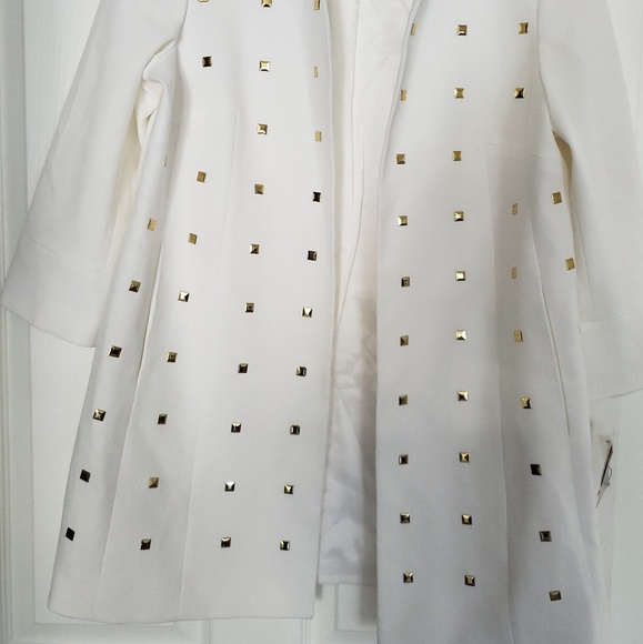 White studded open jacket - Picture 5 of 5